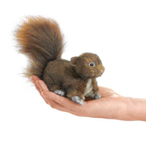 Mini Puppet Red Squirrel