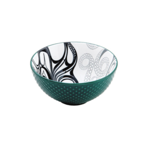 Porcelain Art Bowl Small Octopus
