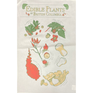 Tea Towel Edible Plants of BC