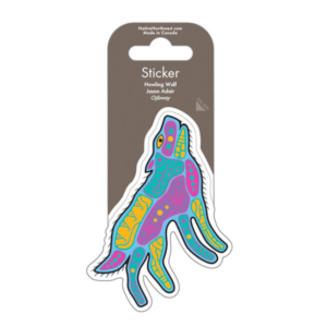 Sticker Howling Wolf Jason Adair