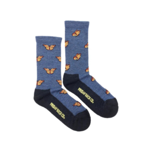 Merino Wool Socks - Butterfly